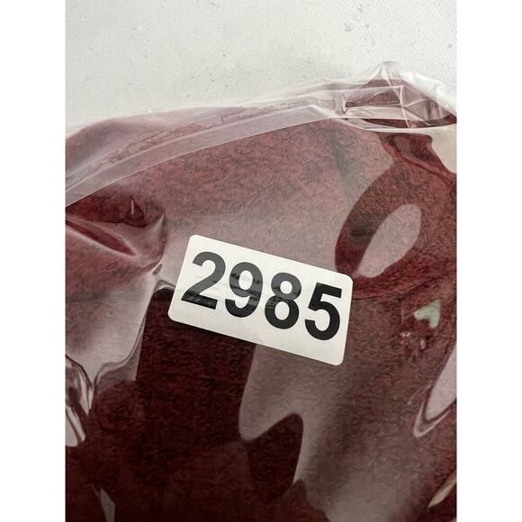 KUHL Apres Hoodie Woman’s Large Full Zip Alfpaca Fleece Shearling Jacket Red - Picture 9 of 9